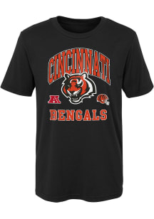 Cincinnati Bengals Boys Black Official Business Short Sleeve T-Shirt