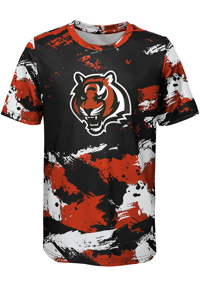 Joe Burrow Cincinnati Bengals Youth Tie Dye NN Short Sleeve Player