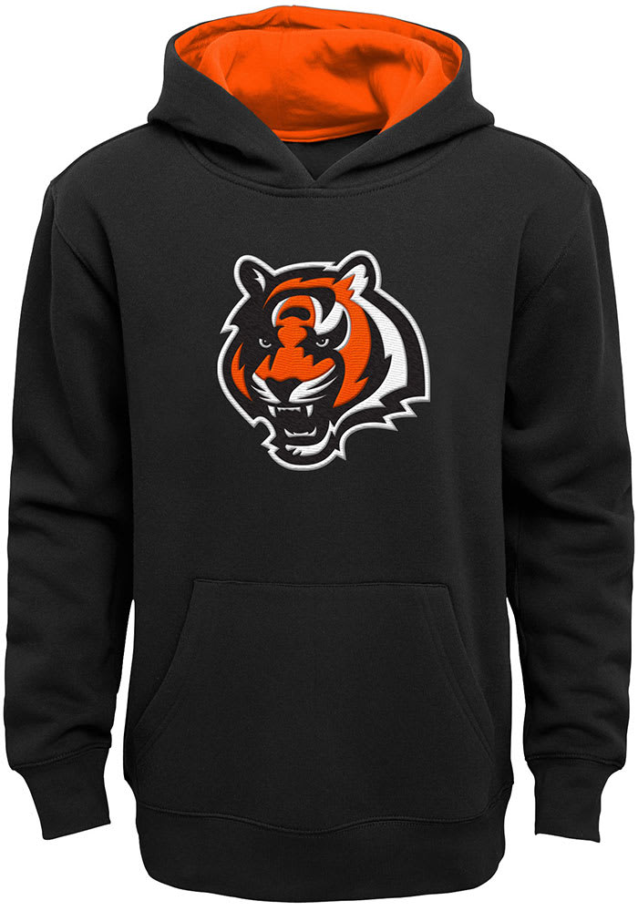 Youth Black Cincinnati Bengals Stadium Full-Zip Hoodie