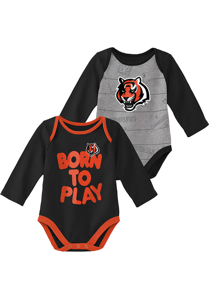 Cincinnati Bengals Joe Burrow Baby Game Romper Black Nike Football Jersey