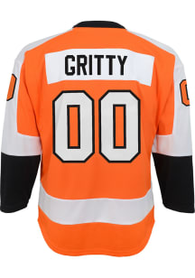 Gritty  Philadelphia Flyers Youth Orange Replica Home Hockey Jersey