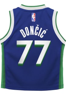Mavericks Baby Nike Luka Doncic  City Edition Replica Basketball Jersey