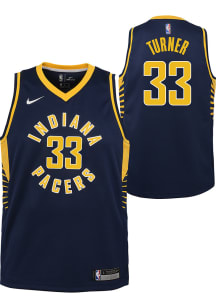 Myles Turner  Nike Indiana Pacers Youth Nike Icon Swingman Player Navy Blue Basketball Jersey