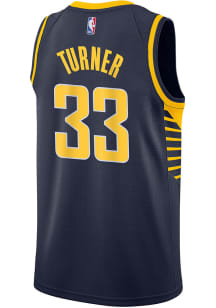 Myles Turner  Nike Indiana Pacers Youth Nike Icon Swingman Player Navy Blue Basketball Jersey