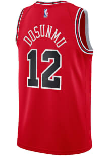 Ayo Dosunmu  Nike Chicago Bulls Youth Nike Icon Swingman Player Red Basketball Jersey