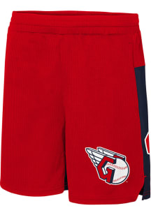 Cleveland Guardians Youth Navy Blue 77 Innings Stretch Shorts