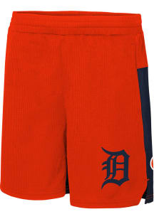 Detroit Tigers Youth Navy Blue 77 Innings Stretch Shorts