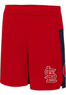 St Louis Cardinals Youth Red 77 Innings Stretch Shorts