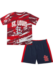 #STL Cardinals Tdlr Red Stealing Home 2.0 Top and Bottom Set