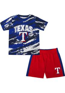#TX Rangers Tdlr Blue Stealing Home 2.0 Top and Bottom Set