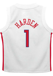James Harden  Nike Philadelphia 76ers Boys White City Edition Replica Basketball Jersey