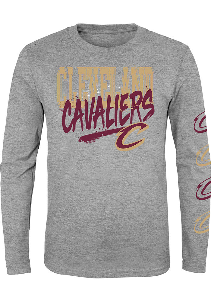 Women's White New Cavs Long Sleeve T-Shirt Size 2XL | Cavaliers