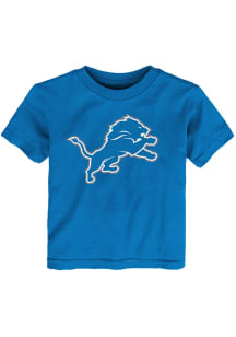 Detroit Lions Toddler Blue Primary Logo Short Sleeve T-Shirt