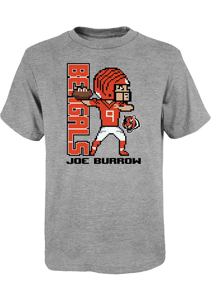 Joe Burrow Cincinnati Bengals Youth Mainliner NN Short Sleeve Player T-Shirt  - Orange