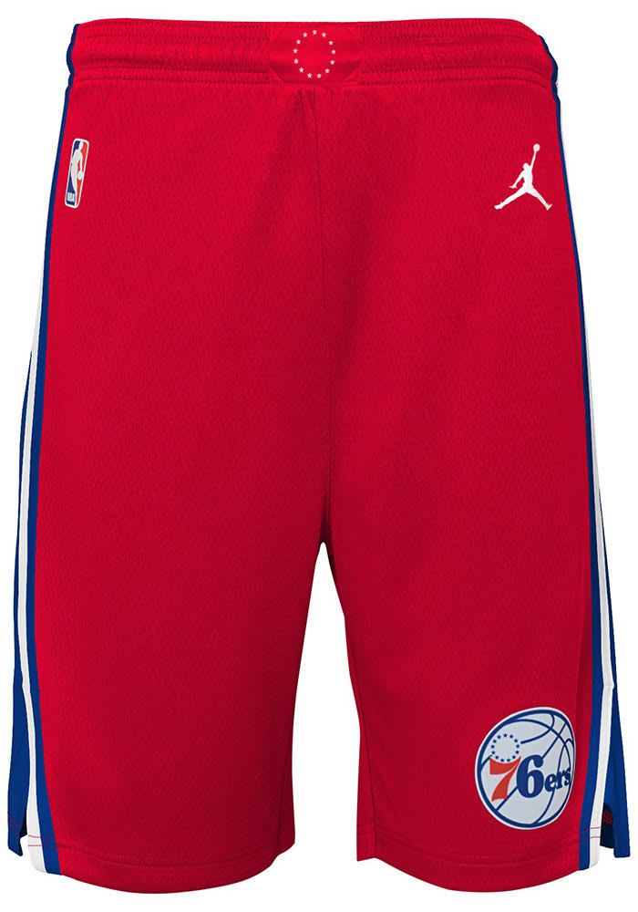 Philadelphia 76ers Youth Red Statement Shorts