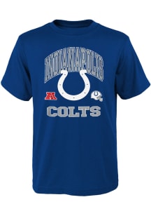 Indianapolis Colts Youth Blue Official Business Short Sleeve T-Shirt