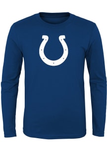 Indianapolis Colts Youth Blue Primary Logo Long Sleeve T-Shirt
