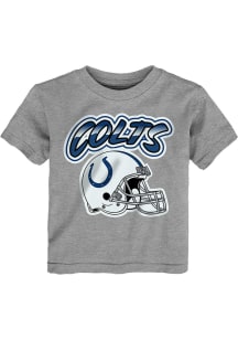 Indianapolis Colts Toddler Grey Huddle Up Short Sleeve T-Shirt