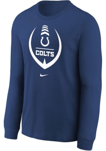 Nike Indianapolis Colts Toddler Blue Football Icon Long Sleeve T-Shirt