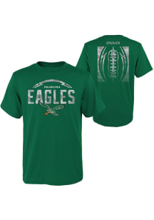Philadelphia Eagles Youth Kelly Green Blitz Ball Short Sleeve T-Shirt