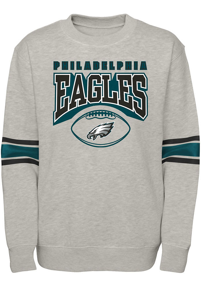 Philadelphia Eagles Boys Fan Fave Sweatshirt - Grey