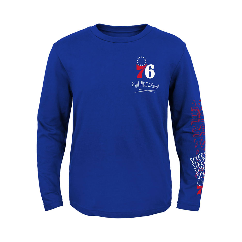 sixers long sleeve shirt