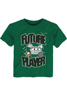 Philadelphia Eagles Toddler Kelly Green Future Ball Short Sleeve T-Shirt