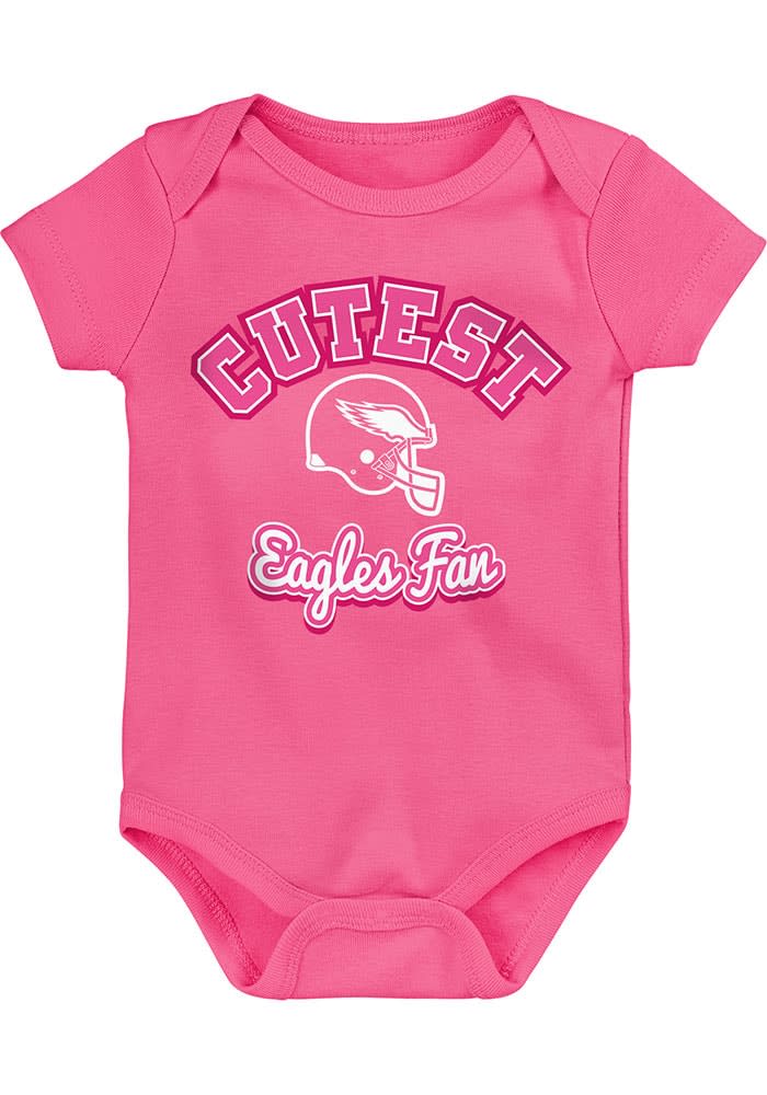 Philadelphia Eagles Pink Baby Cheerleader Dress