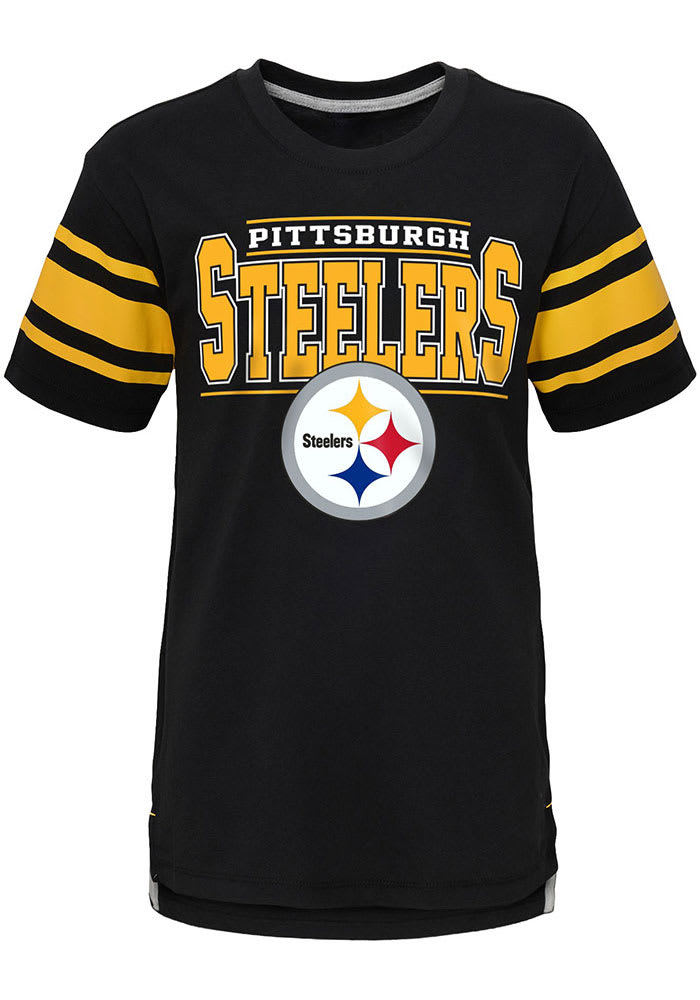 Pittsburgh Steelers Unisex Disney Huddle Up Short Sleeve T-Shirt