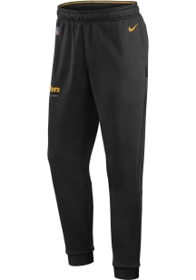 Nike Pittsburgh Steelers Youth Black Therma Fit Track Pants