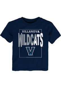 Villanova Wildcats Toddler Navy Blue Coin Toss Short Sleeve T-Shirt