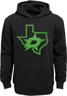 Dallas Stars Youth Black Prime 3rd Jersey Long Sleeve Hoodie
