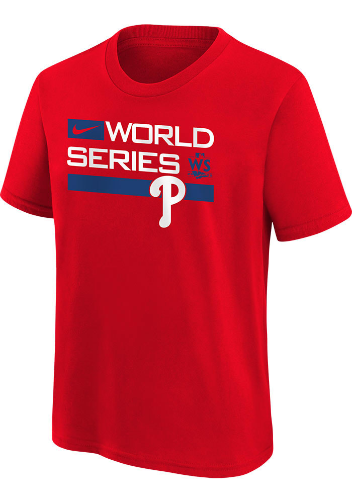 Youth Philadelphia Phillies Red 2022 World Series Authentic