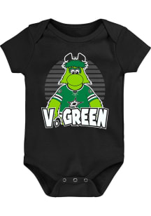 Outer Stuff Victor Green Dallas Stars Baby Black Mascot Pride Short Sleeve One Piece