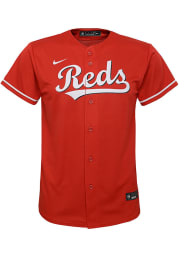 Nike Cincinnati Reds Boys Red Alt Replica Blank Baseball Jersey