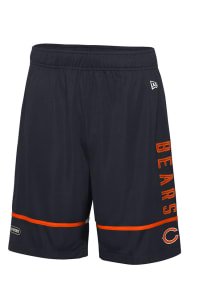 Chicago Bears Mens Navy Blue Rusher Shorts