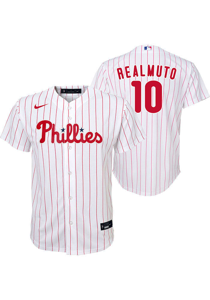 JT Realmuto # Philadelphia Phillies Boys Home Replica - White