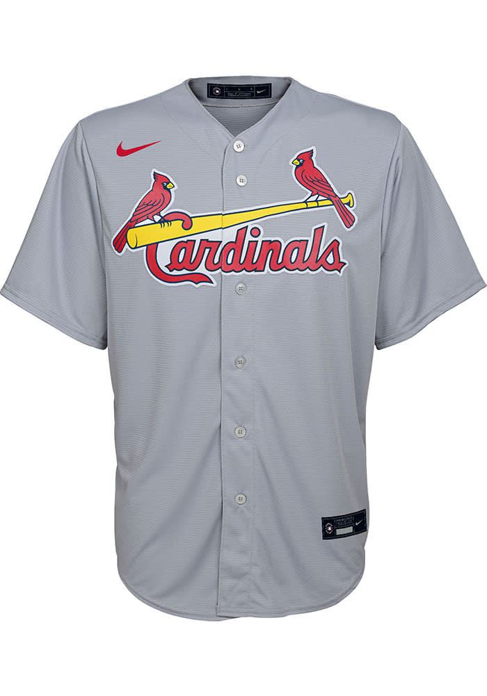 Men's St. Louis Cardinals Nike Gray Road Jackie Robinson Day
