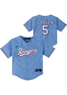 Corey Seager  Texas Rangers Toddler Light Blue Alt 3 Replica Jersey
