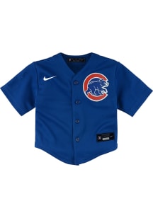 Nike Chicago Cubs Toddler Blue Alt 1 Blank Replica Jersey