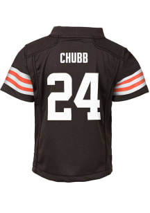 Nick Chubb Cleveland Browns Toddler Brown Nike Home Football Jersey