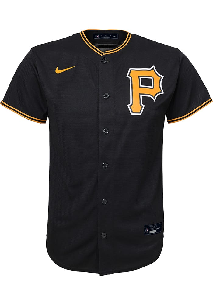 Pittsburgh Pirates Nike Youth Alternate Replica Team Jersey - Black
