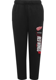 Detroit Red Wings Youth Black Power Move Sweatpants