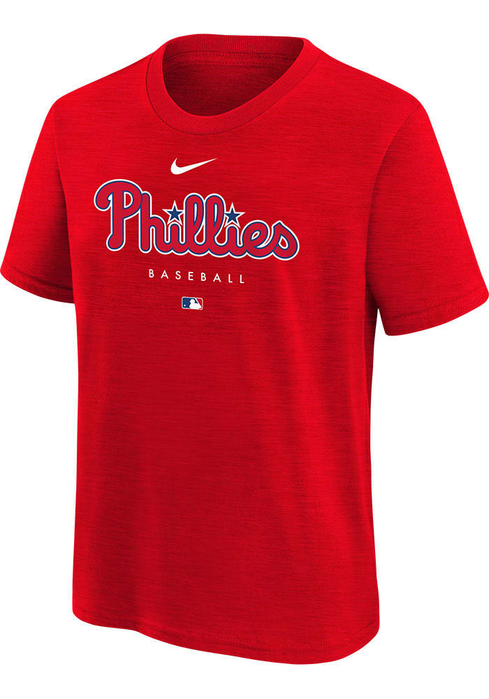 Philadelphia Phillies Nike Shirt Mens M Blue Short Sleeve Crew Neck MLB  Dri-Fit