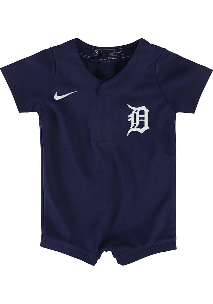 MLB Size 4T Detroit Tigers Alternate 1 Toddler Replica Baseball Jersey in Navy