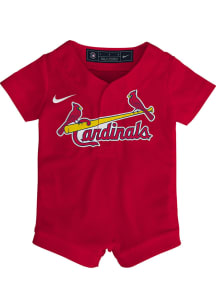 Nike St Louis Cardinals Baby Red Alt Blank Replica Romper Jersey Baseball Jersey