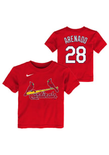 Nolan Arenado St Louis Cardinals Toddler Red Nike Home NN Short Sleeve Player T Shirt