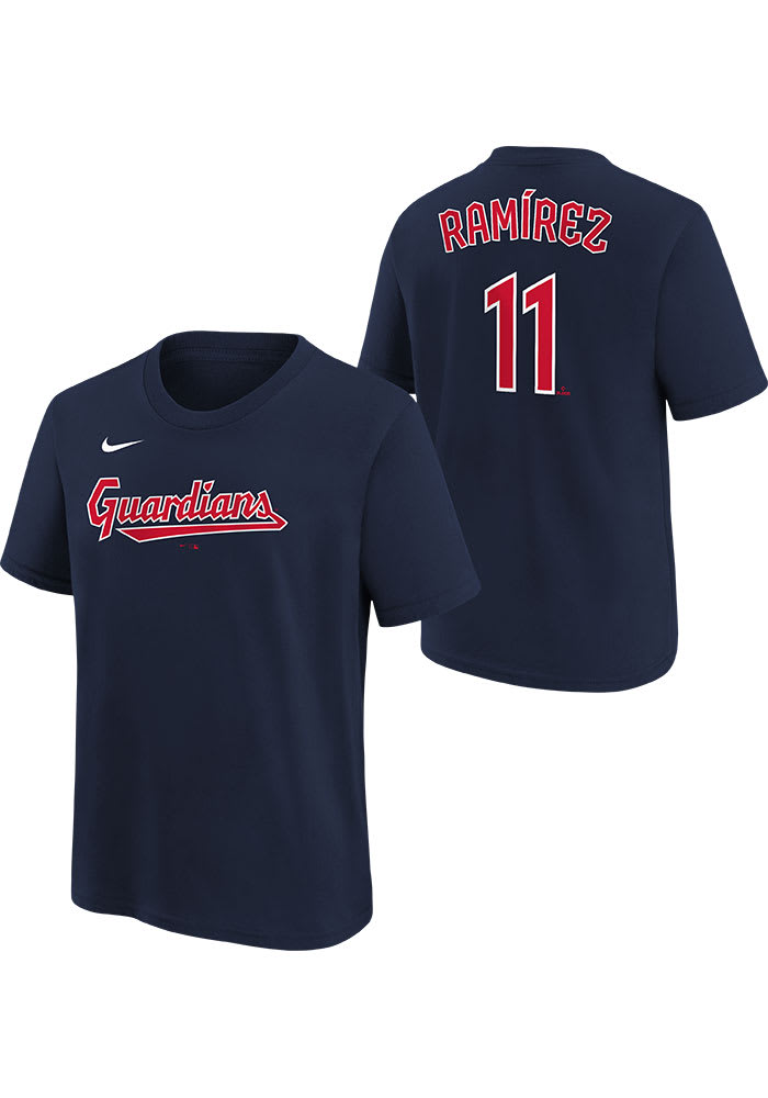 Cleveland Indians Jose Ramirez 2021 MLB All-Star Game Replica Navy Jersey