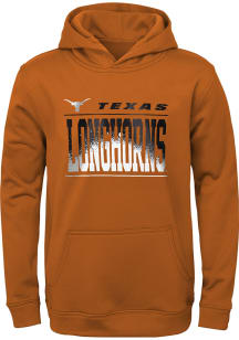 Texas Longhorns Youth Burnt Orange Play By Play Long Sleeve Hoodie