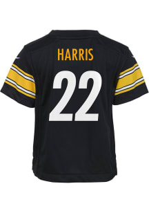 Najee Harris Pittsburgh Steelers Toddler Black Nike Home Football Jersey